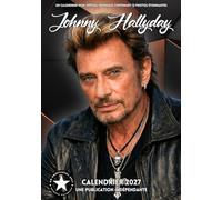 Calendrier Johnny Hallyday 2027 maxi format et offert un agenda de poche