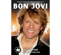 Calendrier Jon Bon Jovi 2027 Maxi format + offert un agenda de poche