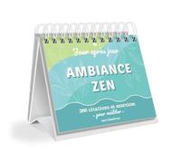 Calendrier Jour après jour - Ambiance zen 366 citations et exercices pour méditer - Collectif - Merci Les Livres - broché - Calendrier