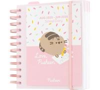Calendrier journalier, Pusheen 2025 | 2026, carnet de notes, pour enfants, agenda, chat