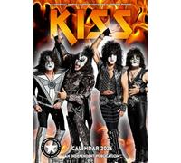 Calendrier Kiss 2026 Hard Rock FORMAT A3 + offert un agenda de poche