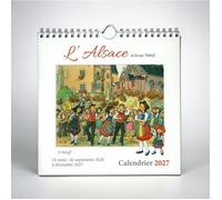 Calendrier L'Alsace 2027 de Ratkoff (19 5cm x 20cm)