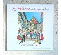Calendrier L'Alsace 2027 de Ratkoff (30cm x 30cm)