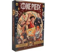 Calendrier l'avent One Piece licence officielle, collection fan manga 24 surprises Noël enfants adolescents adultes moderne