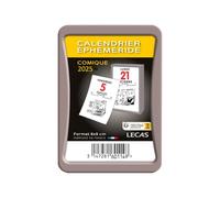 Lecas bloc éphémeride 2014, comique, 60 x 90 mm - à coller 400038258