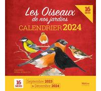 Calendrier Les Oiseaux De France