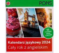 Calendrier linguistique 2024 : une année entière avec des PONS anglais