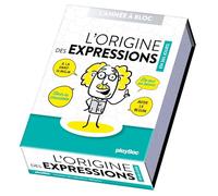 Calendrier L'origine des expressions en 365 jours - Année à bloc