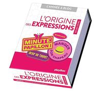 Calendrier L'origine des expressions en 365 jours - L'ANNÉE À BLOC