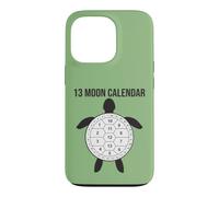 Calendrier Lunaire 13 Lune Tortue Nature Design Coquillage Coque pour iPhone 13 Pro