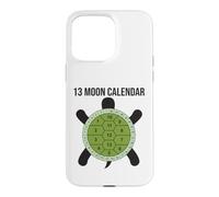 Calendrier Lunaire 13 Lune Tortue Nature Design Coquillage Coque pour iPhone 15 Pro Max
