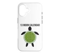 Calendrier Lunaire 13 Lune Tortue Nature Design Coquillage Coque pour iPhone 16
