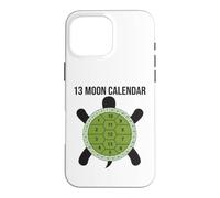 Calendrier Lunaire 13 Lune Tortue Nature Design Coquillage Coque pour iPhone 16 Pro Max