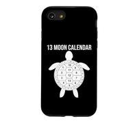 Calendrier Lunaire 13 Lune Tortue Nature Design Coquillage Coque pour iPhone SE (2020) / 7/8