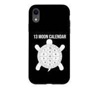Calendrier Lunaire 13 Lune Tortue Nature Design Coquillage Coque pour iPhone XR