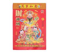Calendrier Lunaire Chinois 2022 Année du Tigre, Papier Mural Classique | Repères de Dates et Termes Solaires, Affichage Mural Cuisine ou Bureau, Familles et Étudiants Style Aléatoire