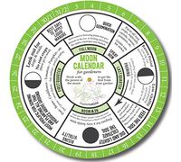 Calendrier lunaire pour jardiniers. Jardin en harmonie avec les phases de la lune. Les méthodes de jardinage biodynamiques et les anciens agriculteurs almanach utilisent le cycle lunaire pour la