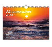 Calendrier magique A4 pour eau et cascades 2023 - Seelenzauber