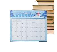 Calendrier magnétique 2026-2027 pour planification et organisation du | Aimants 18 mois pour réfrigérateur calendrier pour la maison, le bureau, l'école, la salle de classe