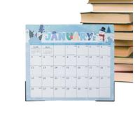 Calendrier magnétique de 18 mois Jan 2026 - Jun 2027 | Planificateur mural de 13 x 11,4 pouces | Planning Creative Planning Schedule For Home Office | 340 g Paper Magnetic Calendar