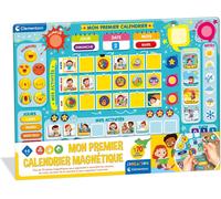 Calendrier magnétique éducatif 70 pièces ? apprentissage interactif dès 3 ans multicolore TU