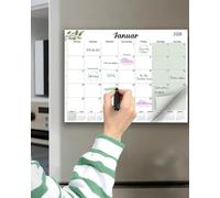 Calendrier Magnetique Frigo 2025 2026 (16 Mois) 32 * 22CM, Calendrier Familial Sept.2025 - Déc.2026, Calendrier de l'Avent Organisateur Planning, Bureau et Maison, Planificateur mensuel (Allemand)