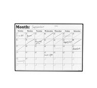 Calendrier Magnétique Frigo | Planificateur Mensuel Effaçable À Sec Tableau Blanc | Calendrier Magnétique 43 x 30 cm | Planning Familier Cuisine Réunion Courses Tâches Ménagères