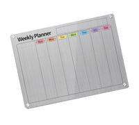 Calendrier Magnétique Pour Réfrigérateur En Acrylique Calendrier Hebdomadaire Et Mensuel Tableau De Liste Contrôle Pour Planificateur Réfrigérateur Cuisine Notes Des