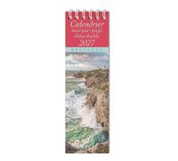 Calendrier Marque Page 2027 Bretagne Rivage Format 5.5x17cm (AJZMP002)+ offert un agenda de poche 2027