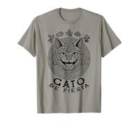 Calendrier Maya Amusant Cinco De Mayo pour Amoureux des Chats Gato De Fiesta T-Shirt