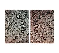 Calendrier Maya End of the World Passport Card Holder Travel Passport Covers Case PU Passport Book Cover Passport Wallet Cover Passport Wallet Cover Case Passport Protective Cover Unisex Passport