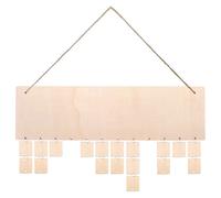 Calendrier Mémo Des Anniversaires En Bois 42 X 12 Cm