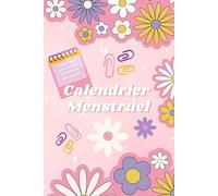 Calendrier menstruel et de cycle: Journal menstruel | Menstruation fille, menstruation femme | 60 cycles