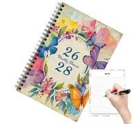 Calendrier mensuel 2026-2028 - Liste de tâches et de rendez-vous - Calendrier de trois ans avec aperçu mensuel - Pour enseignants, adolescents, adultes, famille, amis