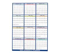 Calendrier Mensuel 2026 Grand Calendrier Mural Effaçable À Sec 2026, 12 Mois Planner Annuel, Tableau Organisateur Mural Planificateur Mensuel 61 x 91 cm