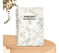 Calendrier mensuel | Calendrier 2025 - Livre de vie hebdomadaire, mensuel avec onglets pour l'école, le dortoir, les voyages