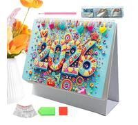 Calendrier mensuel de bureau 2026 Gem Art - Calendrier mensuel pour bureau Gem Art - Gestion du personnel pour bureau à domicile scolaire
