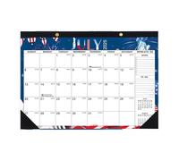 Calendrier mensuel mignon, calendrier mural polyvalent, calendrier 2024-2025, calendrier mural artistique, décoration murale de vacances, calendrier mural pour la maison, calendrier scolaire