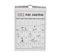 Calendrier Mensuel Mural 2022 Avec Anneau De Suspension, Calendrier Des Mémo Pour Le Bureau