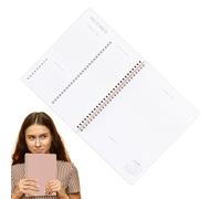 Calendrier mensuel - Organiseur de carnet esthétique, journal de planification concis, disposition d'écriture lisse, design de suivi des tâches, papeterie fonctionnelle, fournitures scolaires de