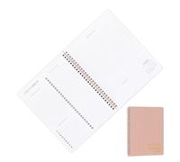 Calendrier mensuel - Planificateur et bloc-notes esthétiques et lisses, organisateur de planification concis avec liste de contrôle des tâches, journal familial, étudiant et enseignant, organiseur