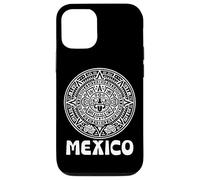 Calendrier Mexicain Aztèque Orgullo Mexicano Viva Mexico Fan Coque pour iPhone 12/12 Pro