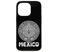 Calendrier Mexicain Aztèque Orgullo Mexicano Viva Mexico Fan Coque pour iPhone 13 Pro