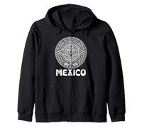 Calendrier Mexicain Aztèque Orgullo Mexicano Viva Mexico Fan Sweat à Capuche