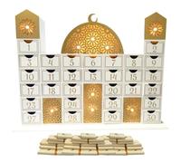 Calendrier Mosquée du Ramadan et chocolats à la crème (lot de 30)