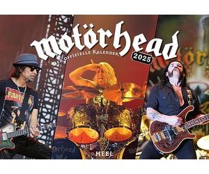 Calendrier Motörhead 2025 : le calendrier officiel avec un aperçu très privé de la vie touristique de Motörhead. Calendrier mural. Calendrier officiel