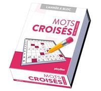 Calendrier Mots croisés en 365 jours - L'Année à Bloc - Collectif - Play Bac Eds - broché - Calendrier