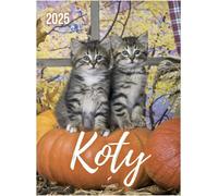 Calendrier multi-panneaux Chats 2025 Calendrier mensuel B4 23x31cm