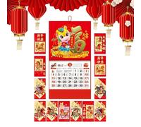 Calendrier Mural 12 Mois - Organisation Traditionnelle de l'Emploi du Temps,Calendrier Mensuel Mural | pour Étudiants Enseignants Famille Bureau Chambre Salle à Manger