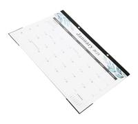 Calendrier Mural 18 Mois 2025 2026 à Suspendre, Planning | Papier Noir Couverture PVC Transparente, 18 Feuilles, Dos Carton Renforcé et Coins Protégés